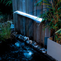 Thumbnail for Ubbink Wasserfall mit LEDs Niagara 90 cm Edelstahl 1312126