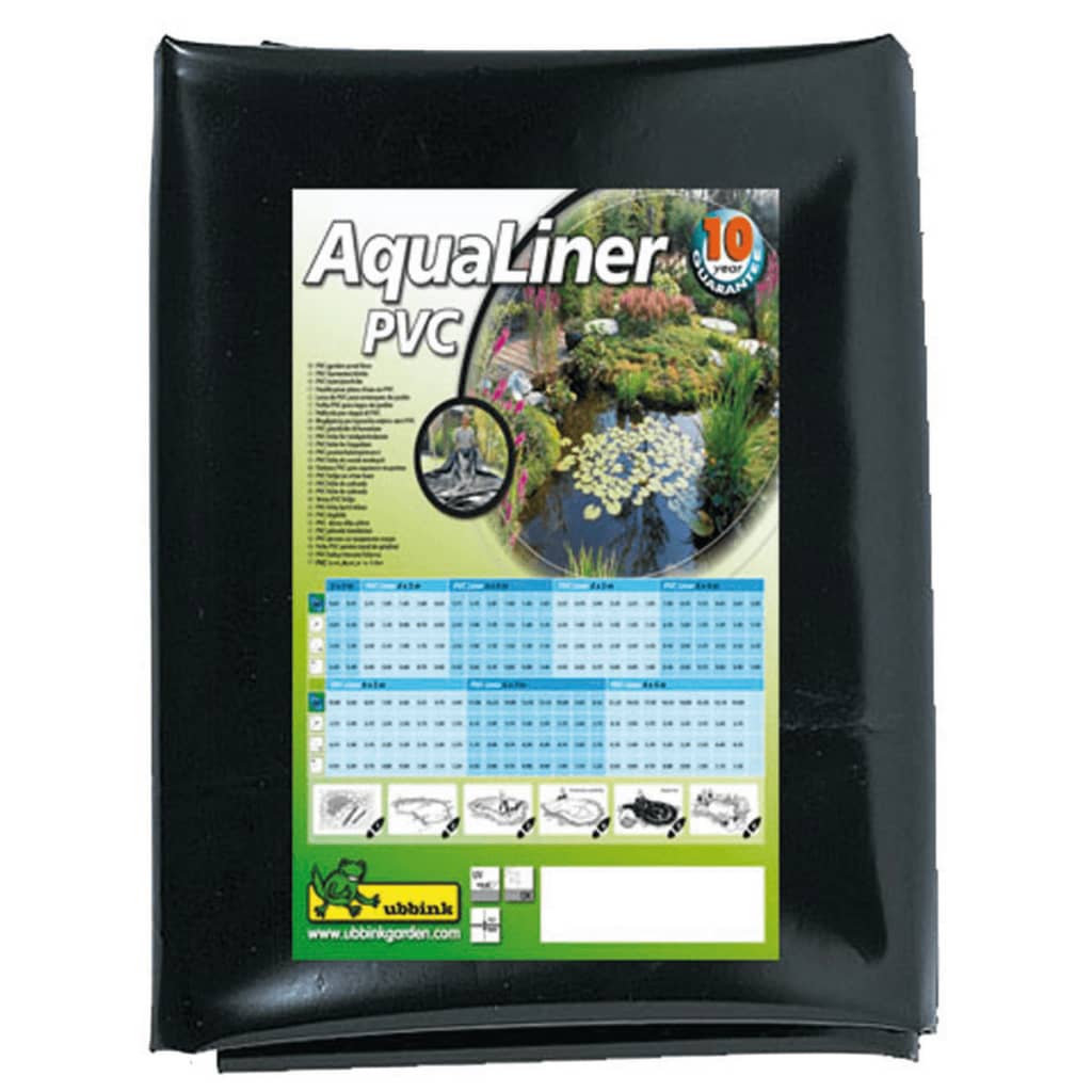 Ubbink Teichfolie AquaLiner 2 x 3 m PVC 0,5 mm 1331165
