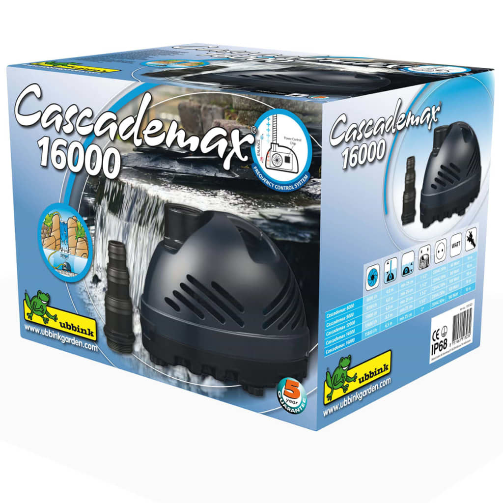 Ubbink Teichpumpe Cascademax 16000 160 W 1351323