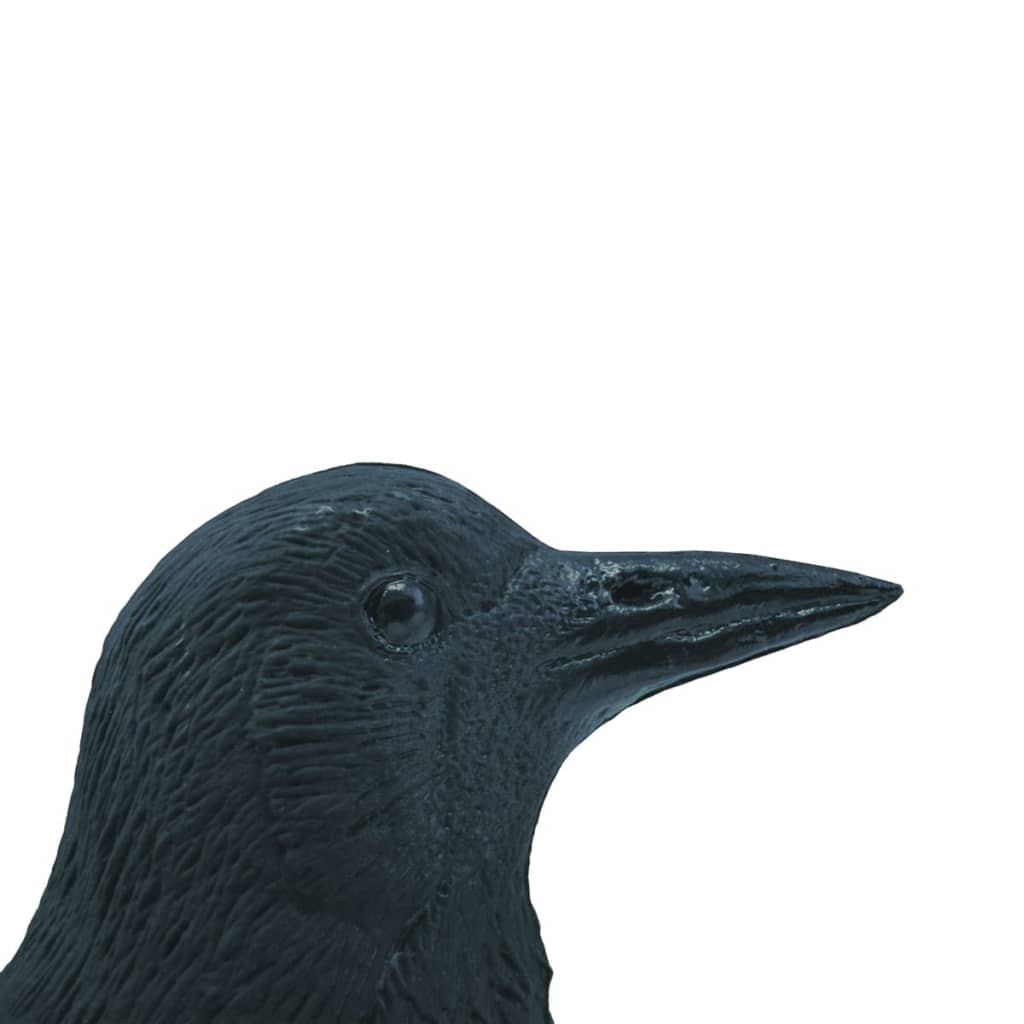 Ubbink Tierfigur Krähe Schwarz 27 cm 1382523