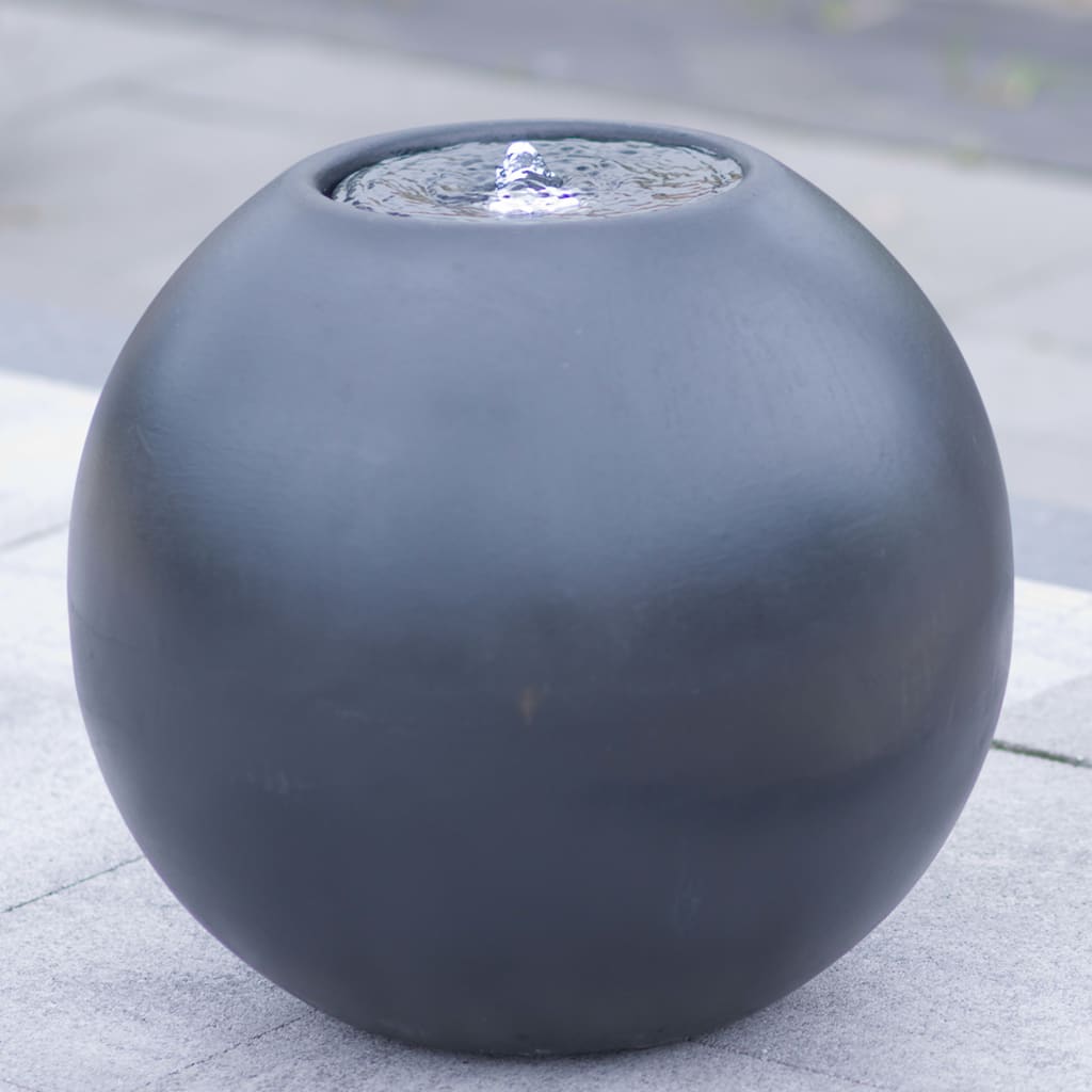 Ubbink Wasserspiel PIZARRA 5 W 40 x 36 cm Anthrazit