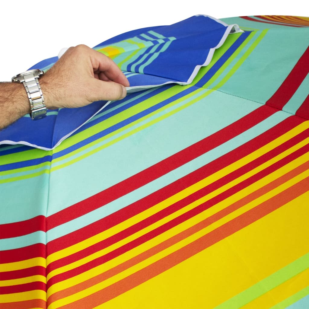 Eurotrail Sonnenschirm UPF 50+ Regenbogen