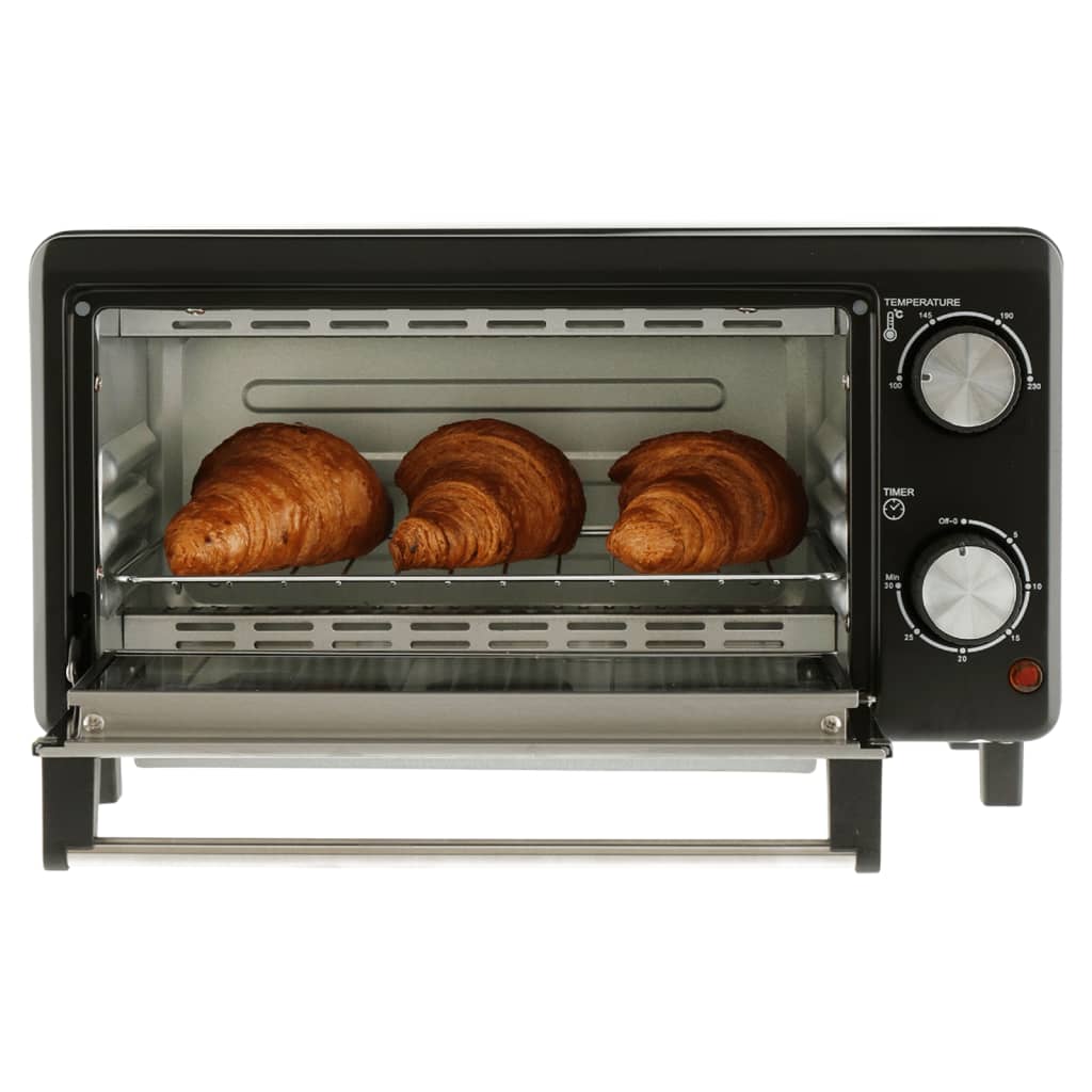 Mestic Umluftofen MO-80 10 L Schwarz 800 W