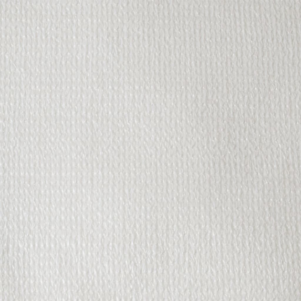 Livin'outdoor Sonnensegel Iseo HDPE Quadratisch 3,6x3,6 m Weiß