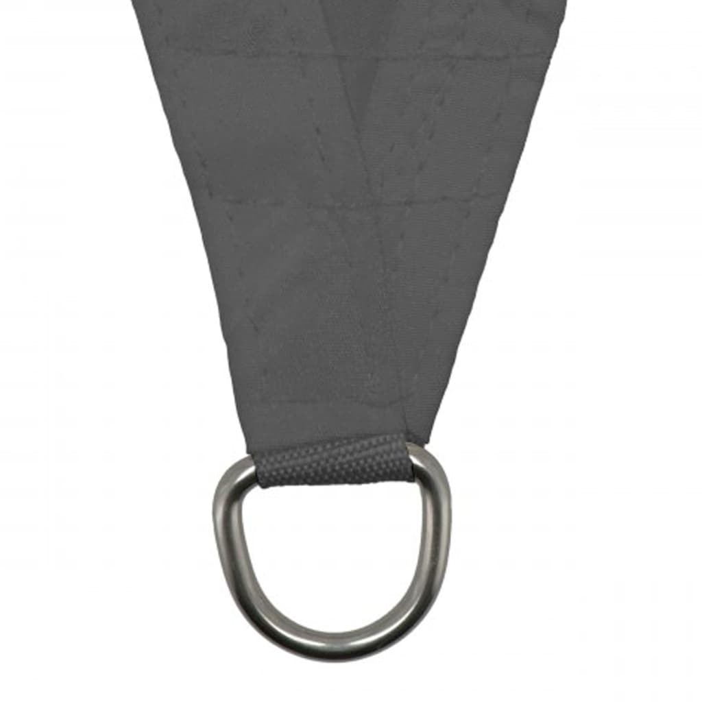 Livin'outdoor Sonnensegel Como Polyester Dreieckig 3,6x3,6 m Grau
