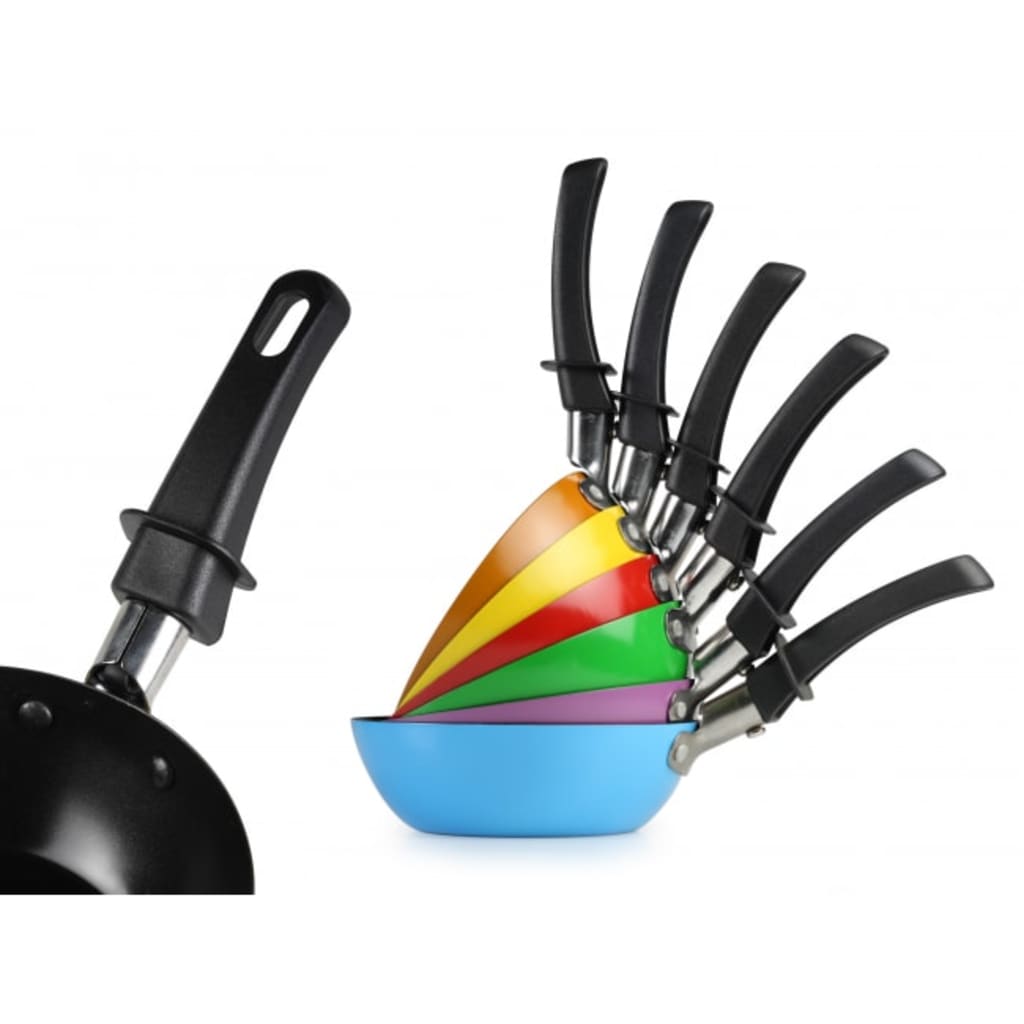 Tristar Wok Set 1000 W Schwarz
