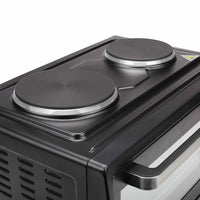 Thumbnail for Tristar Umluftofen mit zwei Kochplatten OV-1443 3100 W 38 L