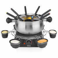 Thumbnail for Tristar Familien-Fondue-Set 1400 W 1,3 L Edelstahl Silbern