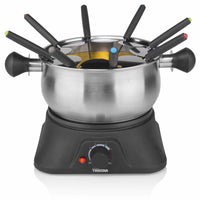 Thumbnail for Tristar Familien-Fondue-Set 1400 W 1,3 L Edelstahl Silbern