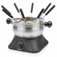 Thumbnail for Tristar Familien-Fondue-Set 1400 W 1,3 L Edelstahl Silbern