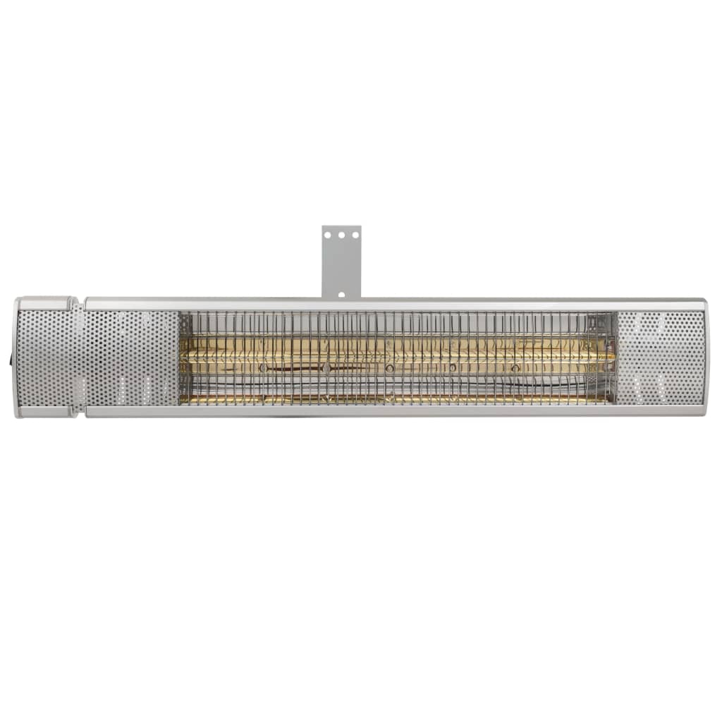 Tristar Terassenheizer Wandmontage KA 5277 2000 W Goldrohr Silbern