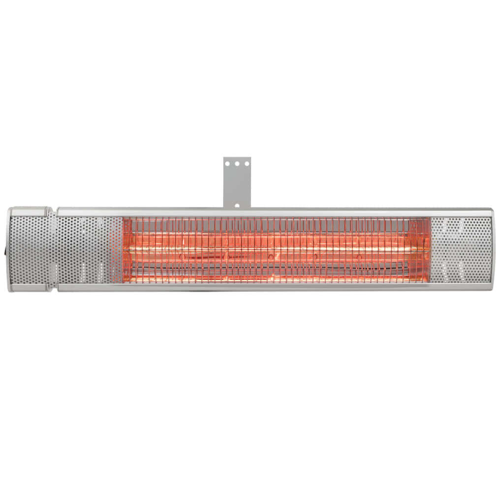 Tristar Terassenheizer Wandmontage KA 5277 2000 W Goldrohr Silbern