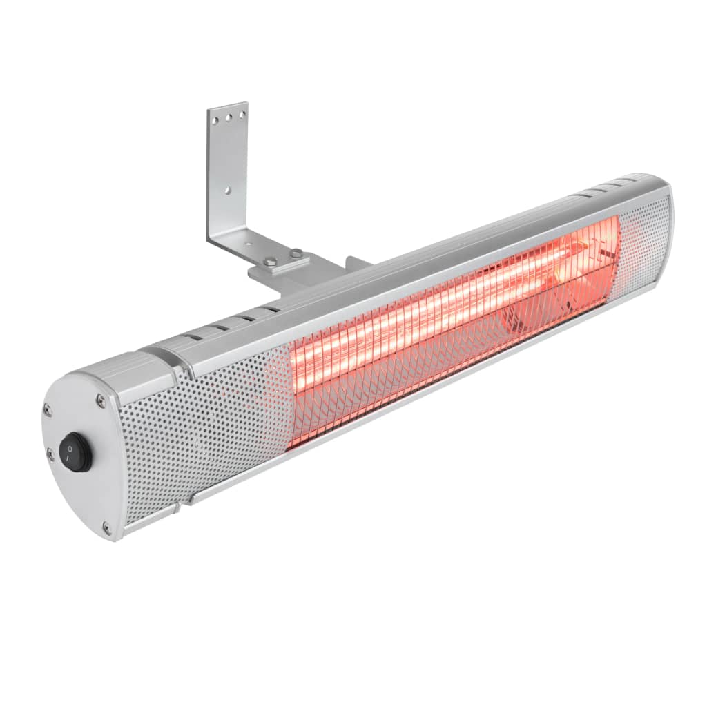 Tristar Terassenheizer Wandmontage KA 5277 2000 W Goldrohr Silbern
