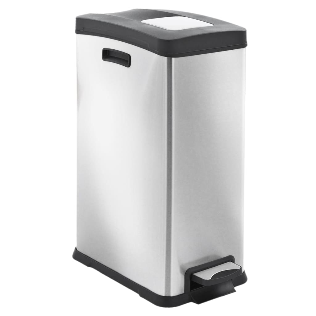 EKO Tretmülleimer Rejoice 30 L Mattsilber