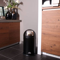 Thumbnail for EKO Tretmülleimer Kickcan 33 L Mattschwarz