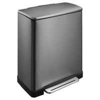 Thumbnail for EKO Tretmülleimer E-Cube 28 L+18 L Stahl