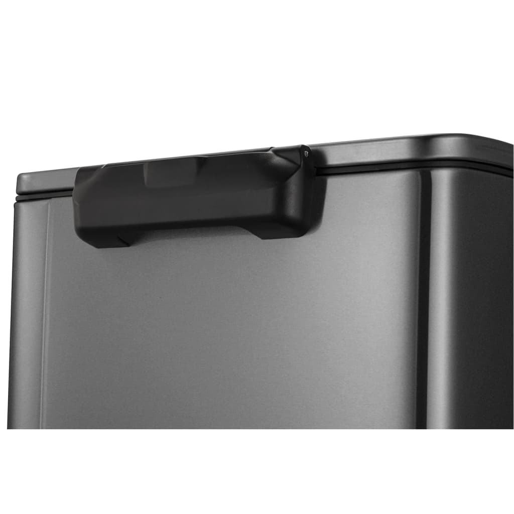 EKO Tretmülleimer E-Cube 28 L+18 L Stahl