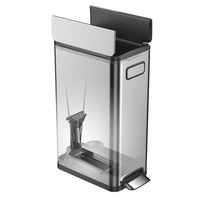 Thumbnail for EKO Tretmülleimer Ecofly 45 L Mattsilber