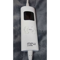 Thumbnail for MESA LIVING Heizdecke 180 x 130 cm Grau 804.080