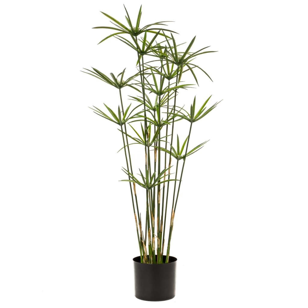 Emerald Kunstpflanze Zyperngras im Topf Grün 90 cm