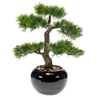 Thumbnail for Emerald Kunstpflanze Bonsai Zeder Grün 34 cm 420003