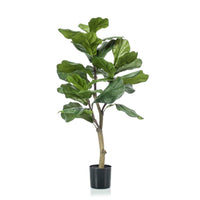 Thumbnail for Emerald Geigenfeige Ficus lyrata Künstlich 90 cm