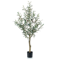 Thumbnail for Emerald Künstlicher Olivenbaum im Kunststofftopf 115 cm