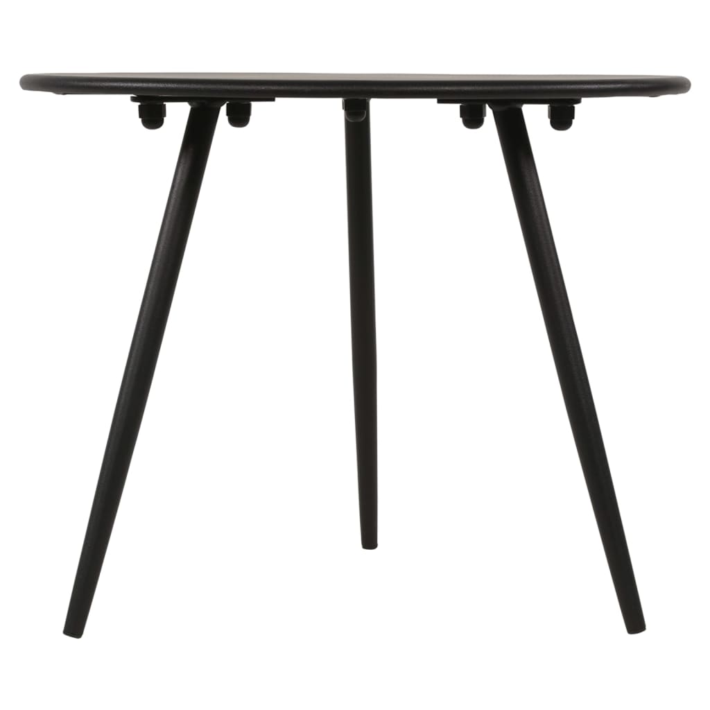 Lesli Living Beistelltisch Rafael 60x41 cm Schwarz