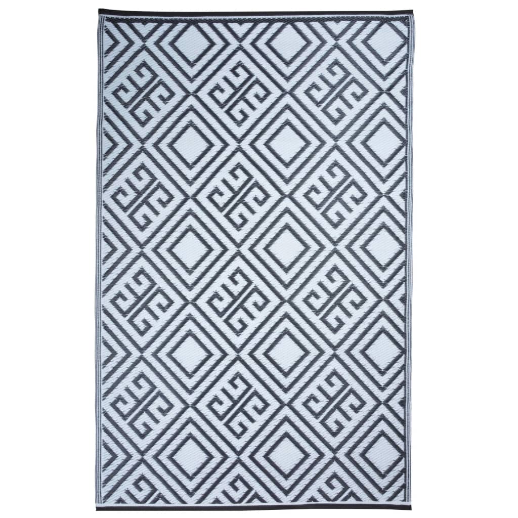 Esschert Design Outdoor-Teppich 120x186 cm Grafik OC12