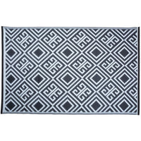 Thumbnail for Esschert Design Outdoor-Teppich 120x186 cm Grafik OC12