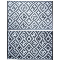 Thumbnail for Esschert Design Outdoor-Teppich 120x186 cm Grafik OC12