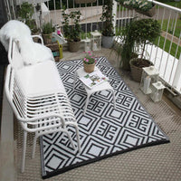 Thumbnail for Esschert Design Outdoor-Teppich 120x186 cm Grafik OC12