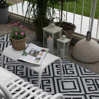 Thumbnail for Esschert Design Outdoor-Teppich 120x186 cm Grafik OC12