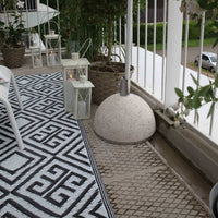 Thumbnail for Esschert Design Outdoor-Teppich 120x186 cm Grafik OC12