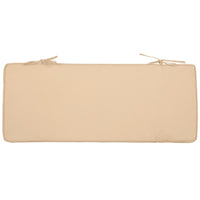 Thumbnail for Esschert Design Gartenbank-Auflage 98,5x39,5 cm Beige MF019