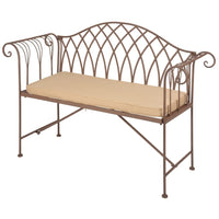 Thumbnail for Esschert Design Gartenbank-Auflage 98,5x39,5 cm Beige MF019