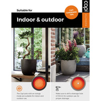 Thumbnail for Capi Vase Urban Smooth Elegant Niedrig 26x36 cm Schwarz KBL781