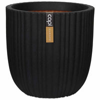 Thumbnail for Capi Blumentopf Urban Tube Oval 43 x 41 cm Schwarz KBLT933