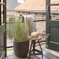 Thumbnail for Capi Blumentopf Urban Tube Oval 43 x 41 cm Schwarz KBLT933