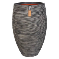 Thumbnail for Capi Vase Nature Rib Elegant Deluxe 45x72 cm Anthrazit