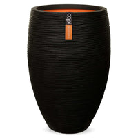 Thumbnail for Capi Vase Nature Rib Elegant Deluxe 45x72 cm Schwarz