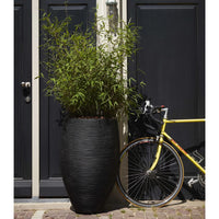 Thumbnail for Capi Vase Nature Rib Elegant Deluxe 45x72 cm Schwarz