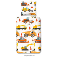 Thumbnail for Good Morning Kinder-Bettwäsche-Set Working 135×200 cm