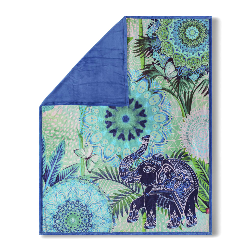 HIP Decke ISARA 130x160cm Blau