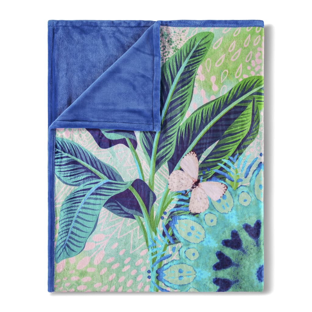 HIP Decke ISARA 130x160cm Blau