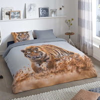 Thumbnail for Good Morning Bettwäsche-Set TIGER 140x200/220 cm Mehrfarbig