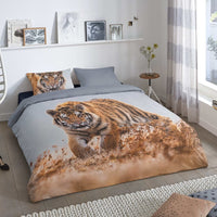 Thumbnail for Good Morning Bettwäsche-Set TIGER 200x200/220 cm Mehrfarbig