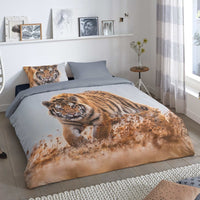 Thumbnail for Good Morning Bettwäsche-Set TIGER 240x200/220 cm Mehrfarbig