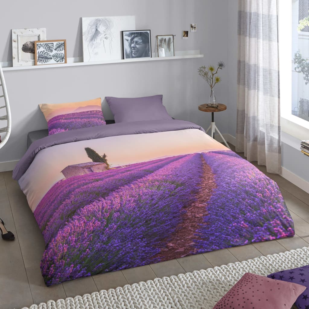 Pure Bettwäsche-Set LAVENDER 135x200 cm