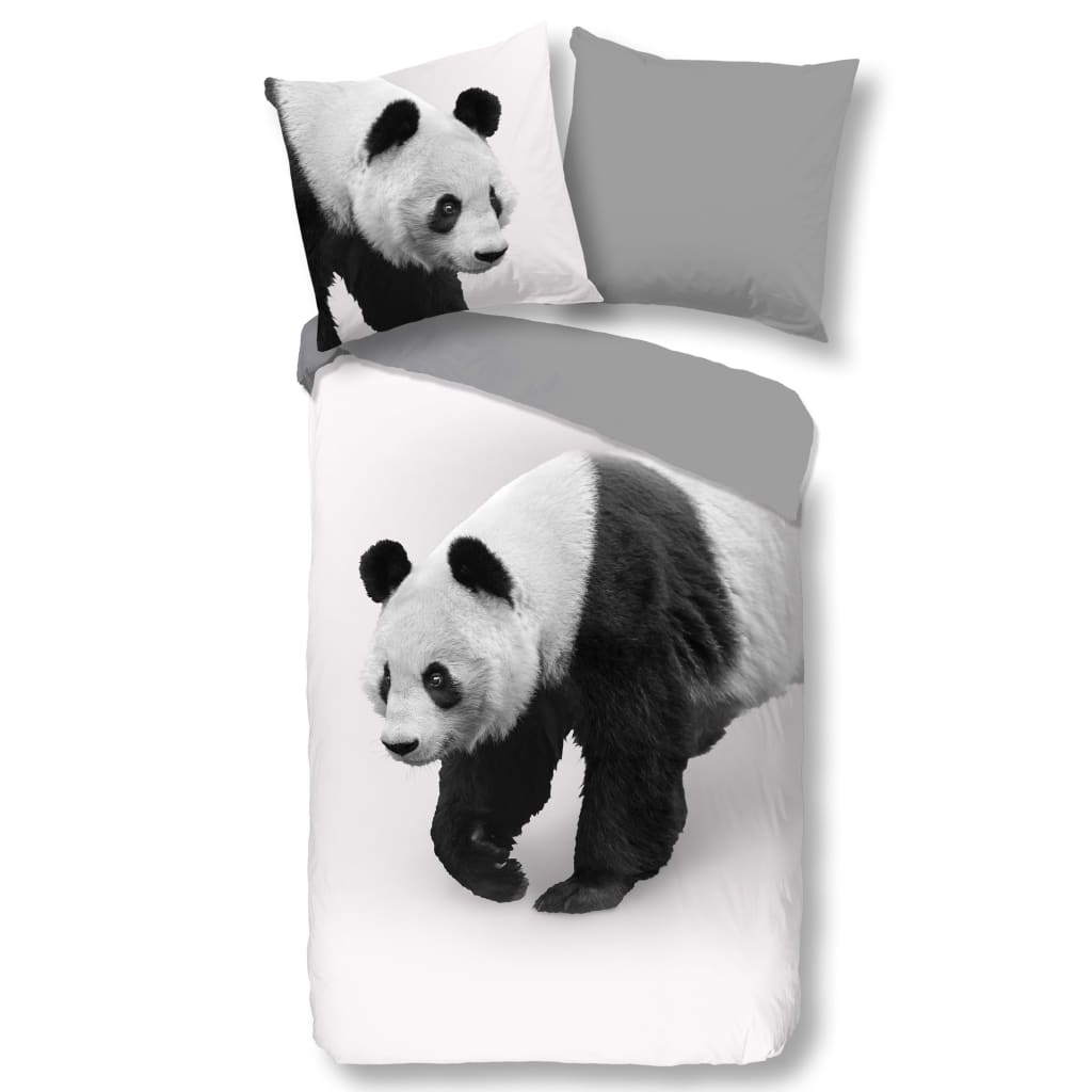 Pure Bettwäsche-Set PANDA 135x200 cm